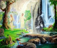 Adam si Eva erau imbracati IN LUMINA inainte de cadere - Adam si Eva imbracati in vesminte de lumina inainte de caderea in pacat