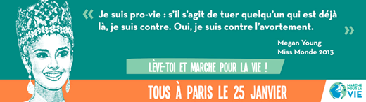 En marche pour la Vie - Dimanche 25 Janvier 2015 Paris, France - EnMarchePourLaVie.fr