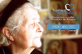 Telefonul Varstnicului - Raspundem cu suflet varsticilor din Romania - 0800 460 001 - TelefonulVarstnicului.ro